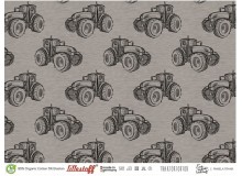 REST 30cm Bio Jersey Lillestoff - Traktortortor